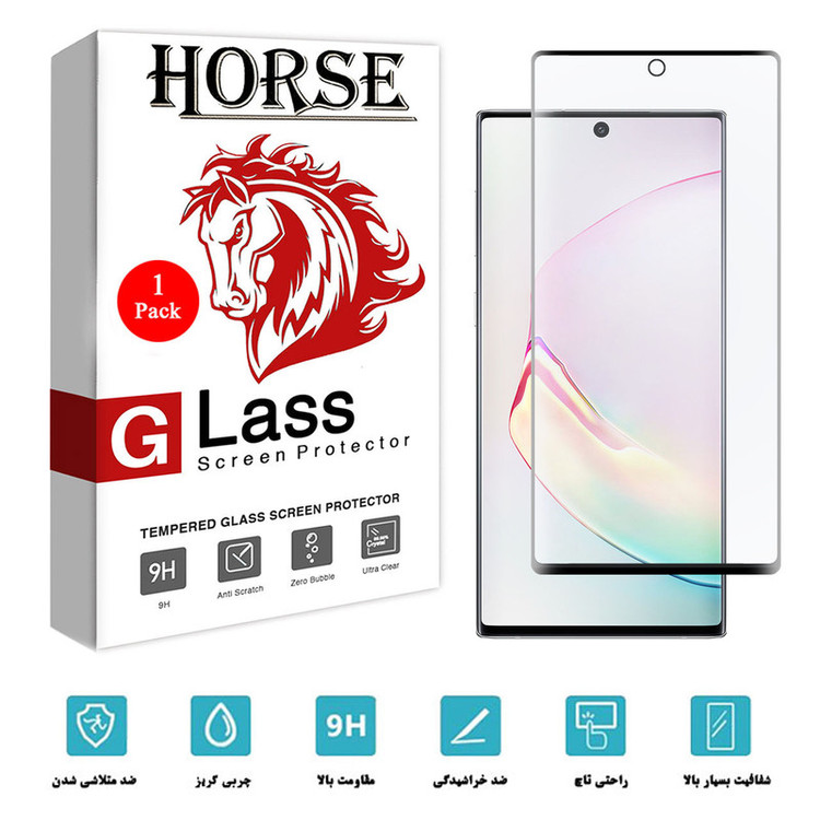 محافظ صفحه نمایش سرامیکی هورس مدل CME-H مناسب برای گوشی موبایل سامسونگ Galaxy Note10 Plus / Note10 Pro