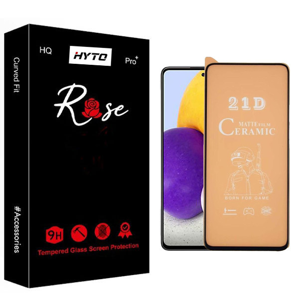 محافظ صفحه نمایش سرامیکی مات هیتو مدل Rose CeramiX مناسب برای گوشی موبایل سامسونگ Galaxy A72