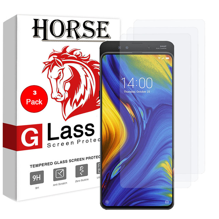 محافظ صفحه نمایش هورس مدل UCC مناسب برای گوشی موبایل شیائومی Mi Mix 3 بسته سه عددی