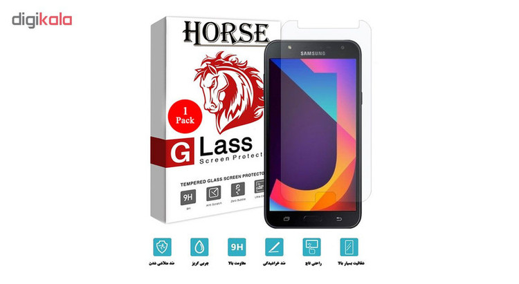 محافظ صفحه نمایش هورس مدل UCC مناسب برای گوشی موبایل سامسونگ Galaxy J7 Core / J7 Nxt