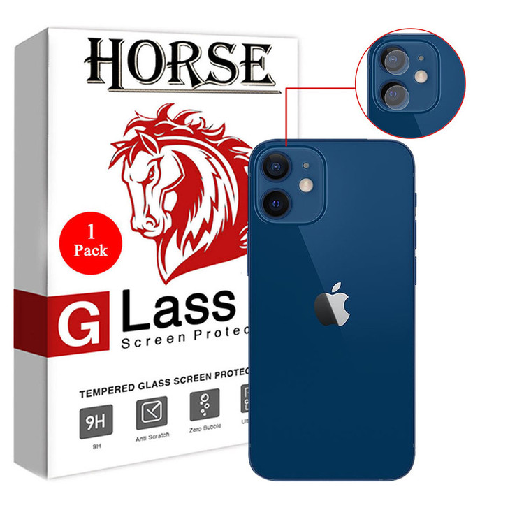 محافظ لنز دوربین هورس مدل UTF مناسب برای گوشی موبایل اپل iPhone 12 mini