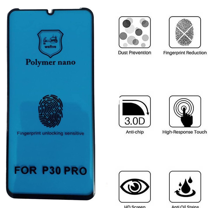 محافظ صفحه نمایش میبو مدل Nano Polymer Pro مناسب برای گوشی موبایل هوآوی p30