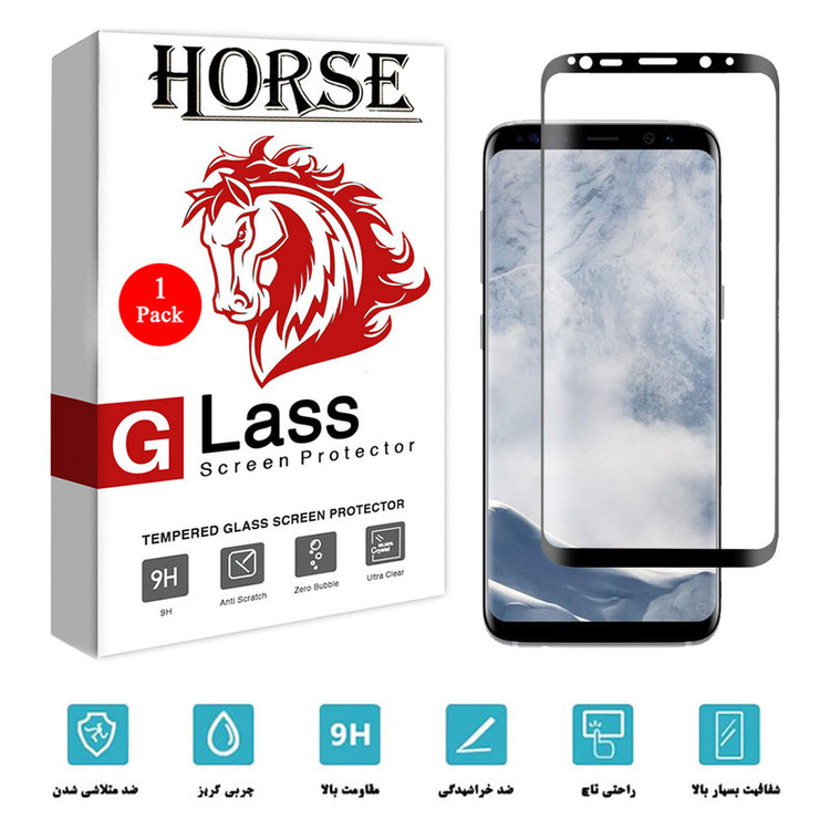 محافظ صفحه نمایش سرامیکی هورس مدل CRA مناسب برای گوشی موبایل سامسونگ Galaxy S8 Plus