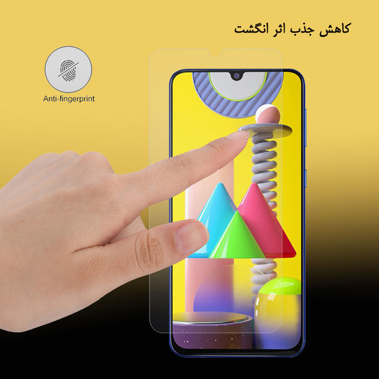 محافظ صفحه نمایش هورس مدل UCC مناسب برای گوشی موبایل سامسونگ Galaxy M31 Prime بسته سه عددی
