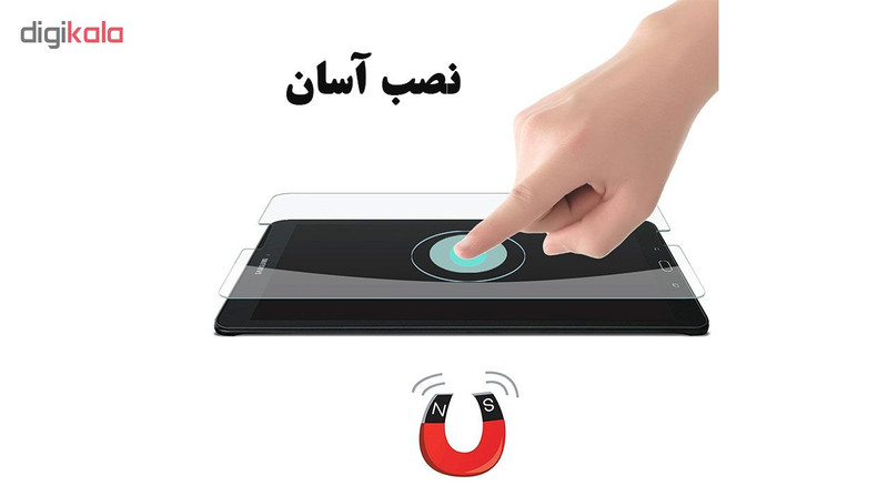 محافظ صفحه نمایش گلس هورس مدل UCC مناسب برای تبلت سامسونگ Galaxy Tab E 9.7 T561 بسته دو عددی