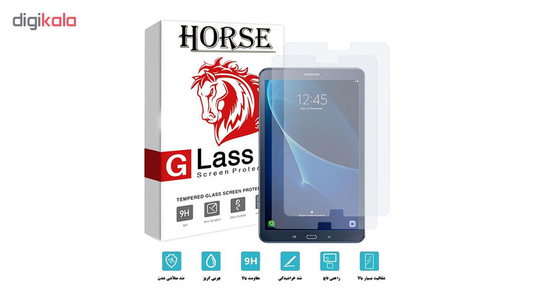 محافظ صفحه نمایش گلس هورس مدل UCC مناسب برای تبلت سامسونگ Galaxy Tab E 9.7 T561 بسته دو عددی