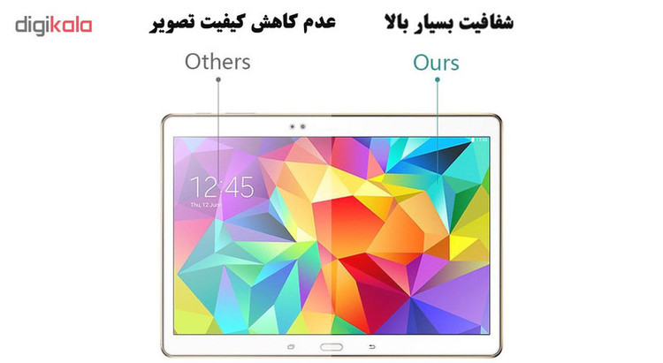 محافظ صفحه نمایش گلس هورس مدل UCC مناسب برای تبلت سامسونگ Galaxy Tab S 10.5 T800
