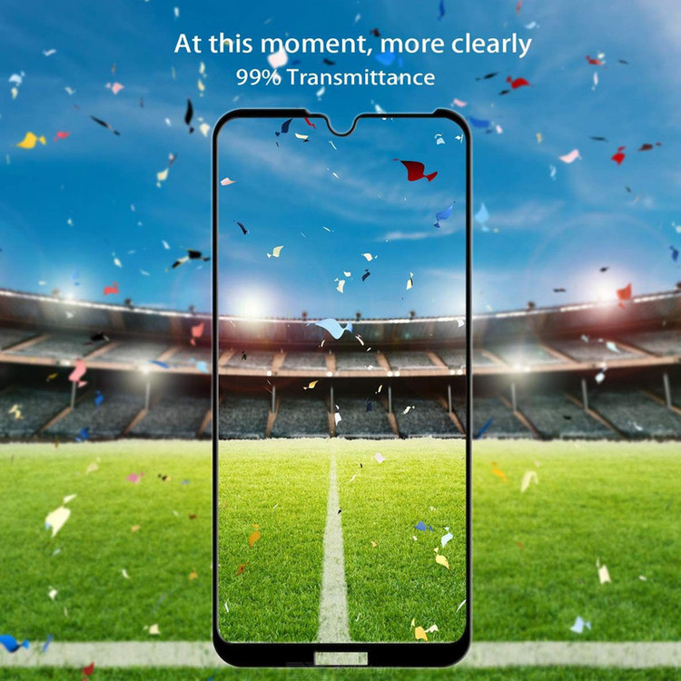 محافظ صفحه نمایش 5D هورس مدل FAG مناسب برای گوشی موبایل هوآوی Y7 Pro 2019 بسته دو عددی