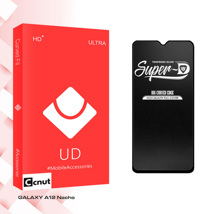 محافظ صفحه نمایش شیشه ای کوکونات مدل UD Ultra Super-D مناسب برای گوشی موبایل سامسونگ GALAXY A12 Nacho