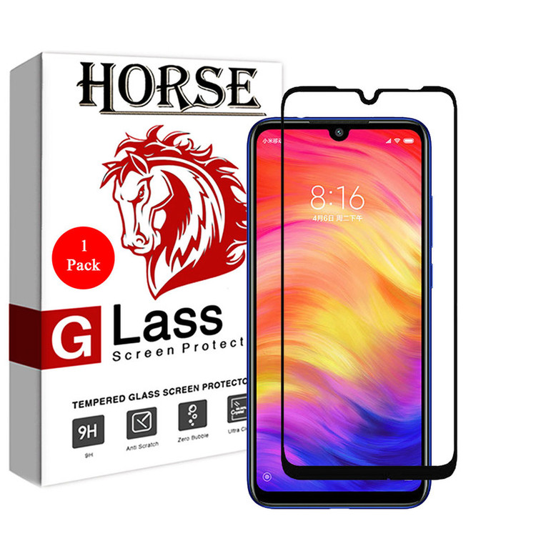 محافظ صفحه نمایش 5D هورس مدل FAG مناسب برای گوشی موبایل شیائومی Redmi Note 7