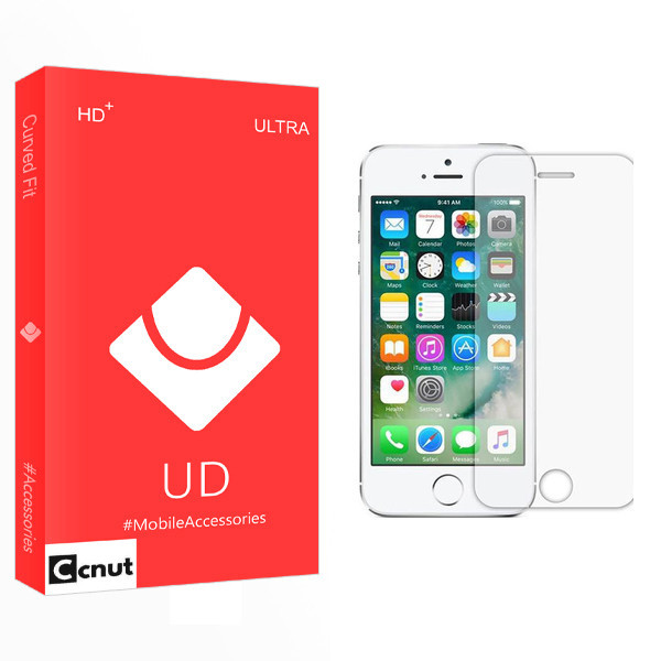 محافظ صفحه نمایش کوکونات مدل UD Glass مناسب برای گوشی موبایل اپل Iphone 5