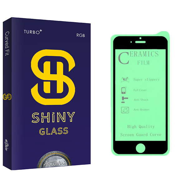 محافظ صفحه نمایش سرامیکی آتوچبو مدل Shiny Glass مناسب برای گوشی موبایل اپل Iphone 5
