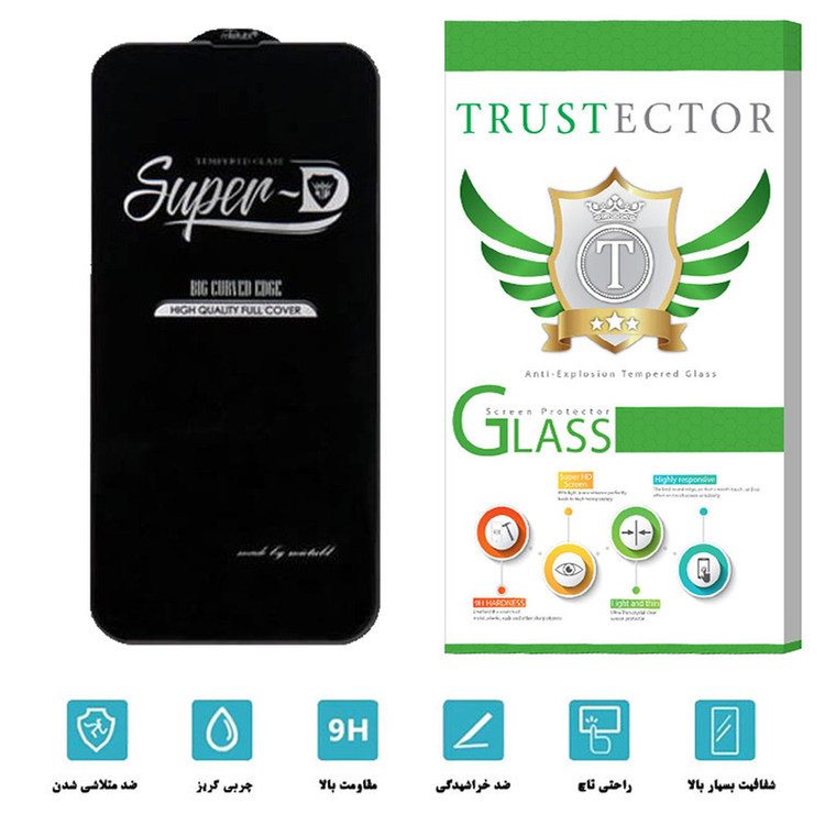 محافظ صفحه نمایش تراستکتور مدل SUD-T مناسب برای گوشی موبایل اپل iPhone 13 Pro