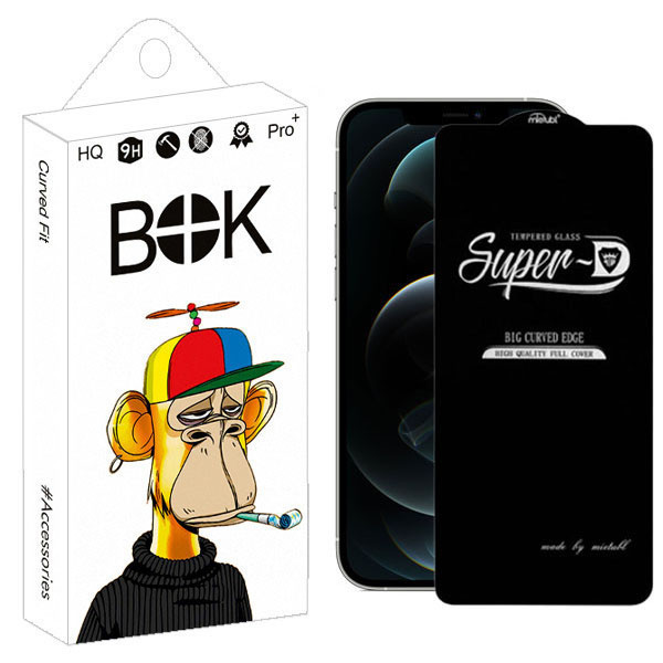 محافظ صفحه نمایش بوک مدلCARBON Super D مناسب برای گوشی موبایل اپل IPHONE 13 PROMAX