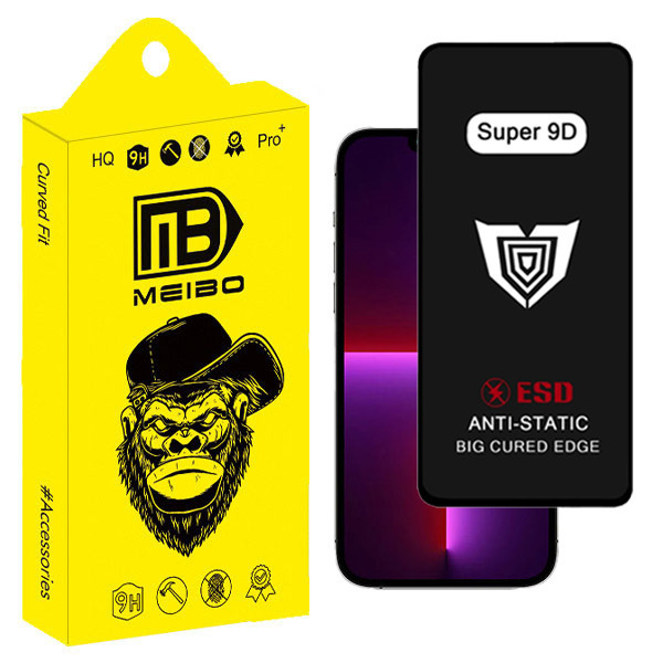 محافظ صفحه نمایش میبو مدل Super 9D Guard مناسب برای گوشی موبایل اپل iphone 13 pro max / 14 plus