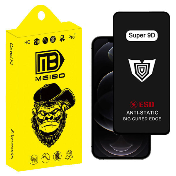محافظ صفحه نمایش میبو مدل Super 9D Guard مناسب برای گوشی موبایل اپل iphone 12 pro max