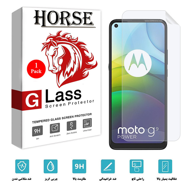 محافظ صفحه نمایش نانو هورس مدل TPU-H مناسب برای گوشی موبایل موتورولا Moto G9 Power