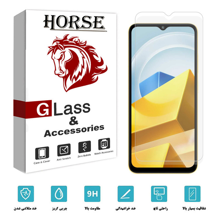 محافظ صفحه نمایش هورس مدل SMP مناسب برای گوشی موبایل شیائومی Redmi Note 11R