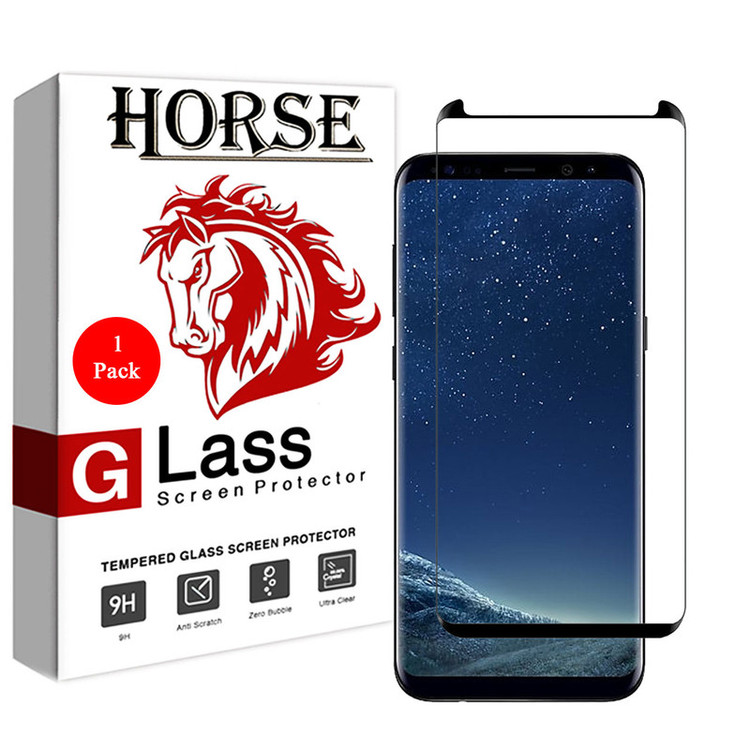 محافظ صفحه نمایش 6D هورس مدل FAG مناسب برای گوشی موبایل سامسونگ Galaxy S8