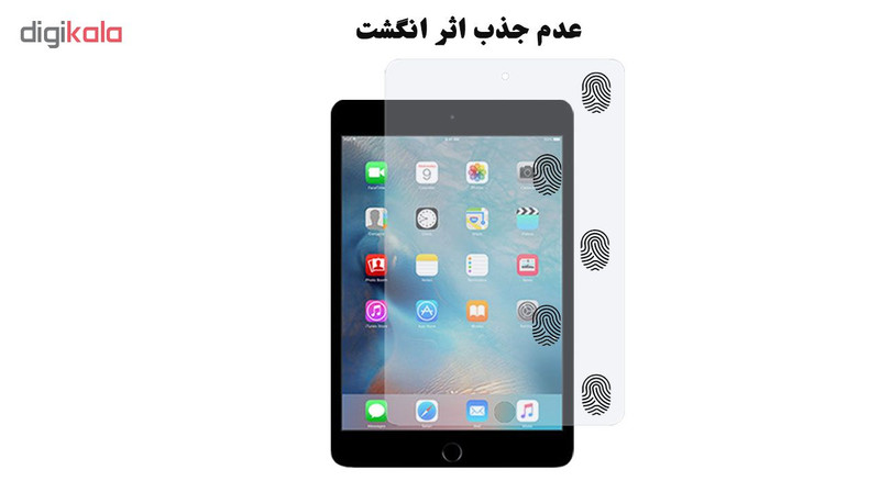 محافظ صفحه نمایش گلس هورس مدل UCC مناسب برای تبلت اپل iPad mini 4 بسته دو عددی