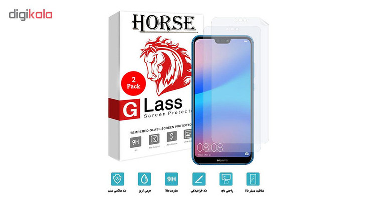 محافظ صفحه نمایش نانو هورس مدل FSN مناسب برای گوشی موبایل هوآوی P20 Lite / Nova 3e بسته دو عددی