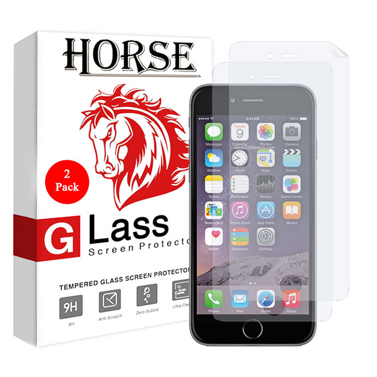 محافظ صفحه نمایش نانو هورس مدل FSN مناسب برای گوشی موبایل اپل iPhone 6 / 6s بسته دو عددی