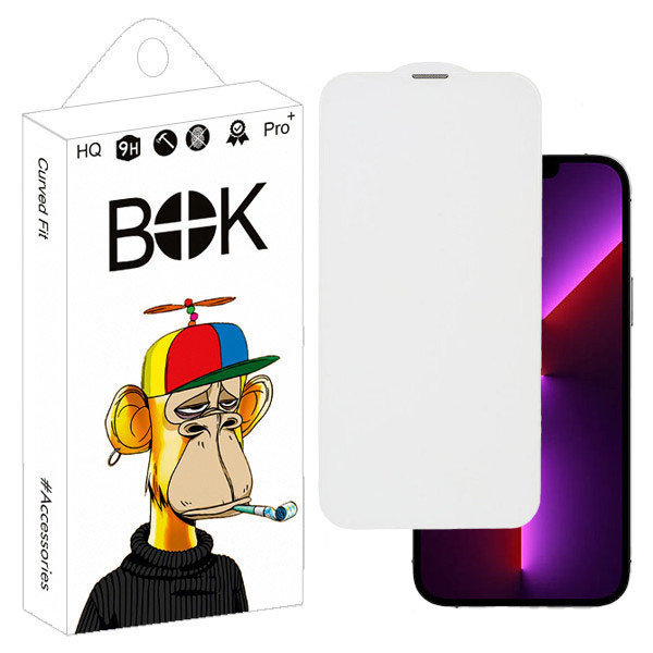 محافظ صفحه نمایش بوک طرح بی حاشیه مدل Sound Mesh مناسب برای گوشی موبایل اپل IPhone 13 Pro Max