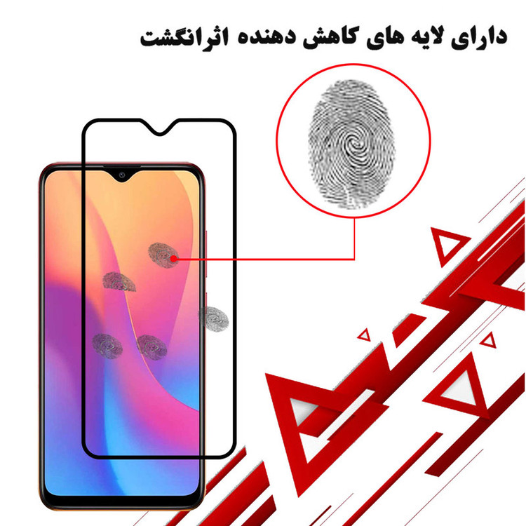 محافظ صفحه نمایش 5D هورس مدل FAG مناسب برای گوشی موبایل شیائومی Redmi 9A بسته دو عددی