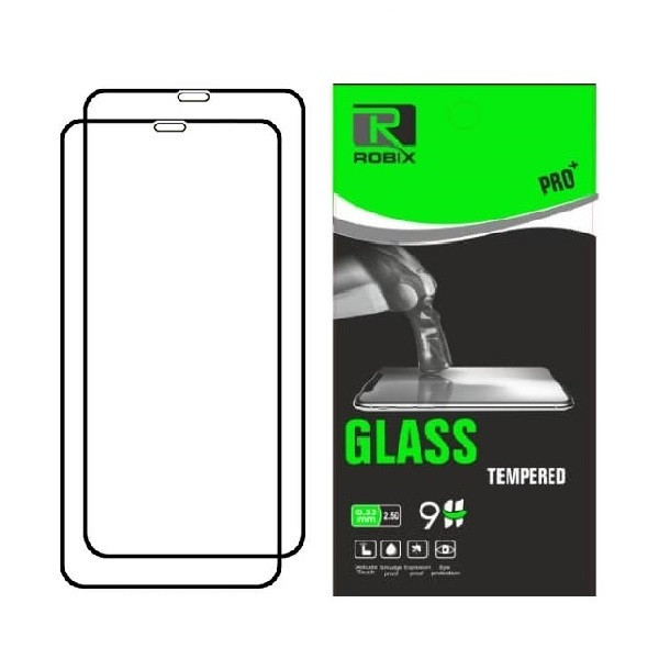 محافظ صفحه نمایش روبیکس مدل FL-iP مناسب برای گوشی موبایل اپل iPhone 12promax بسته دو عددی