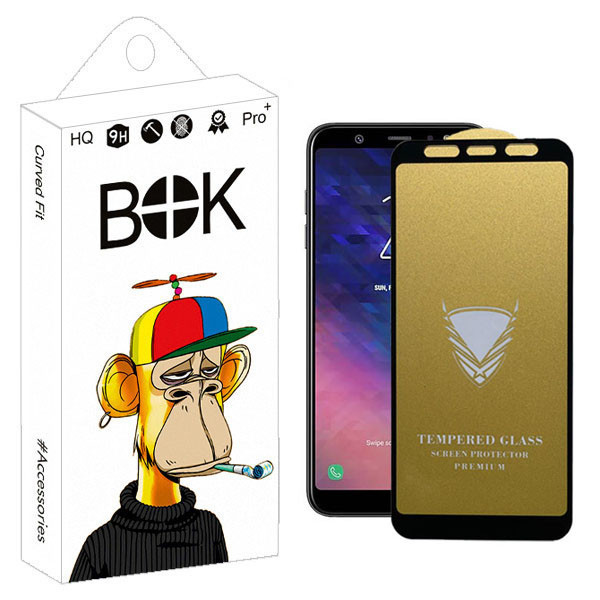 محافظ صفحه نمایش بوک مدل OG مناسب برای گوشی موبایل سامسونگ Galaxy A6 PLUS