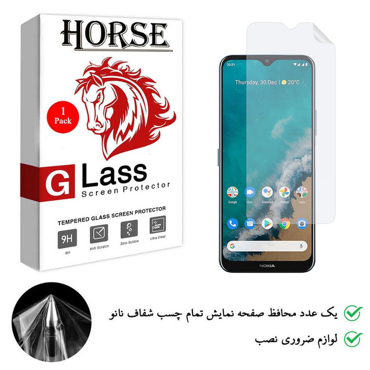 محافظ صفحه نمایش نانو هورس مدل TPU01 مناسب برای گوشی موبایل نوکیا G50