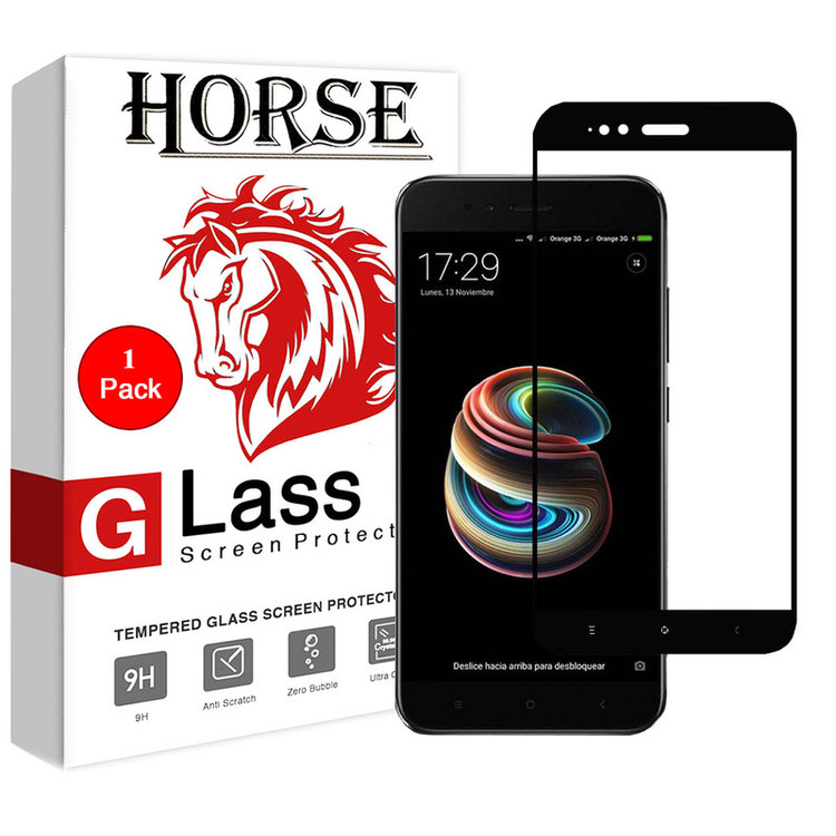 محافظ صفحه نمایش 5D هورس مدل FAG مناسب برای گوشی موبایل شیائومی Mi A1 / Mi 5X
