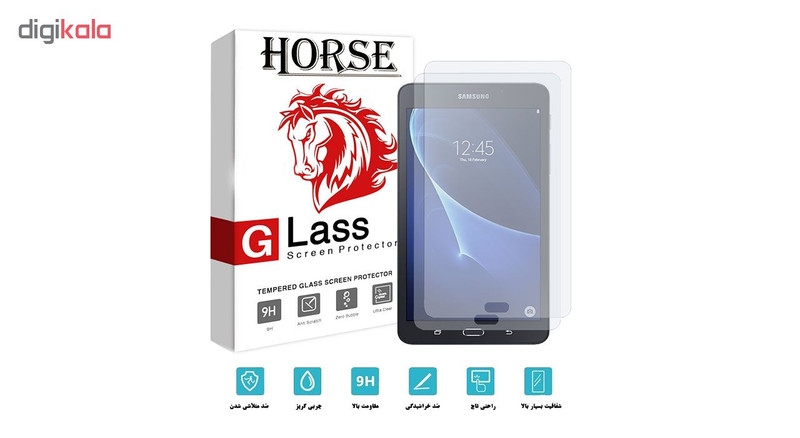 محافظ صفحه نمایش گلس هورس مدل UCC مناسب برای تبلت سامسونگ Galaxy Tab A 7 T285 بسته دو عددی