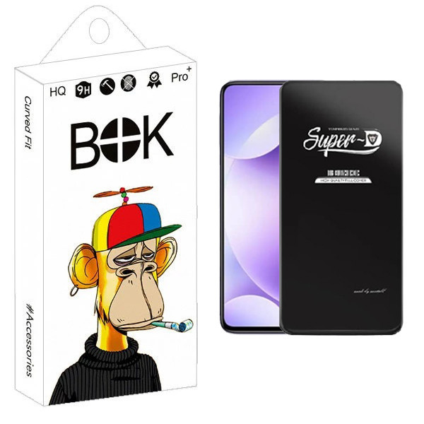 محافظ صفحه نمایش بوک مدل Transparent SuperD مناسب برای گوشی موبایل شیائومی Redmi K30 5G