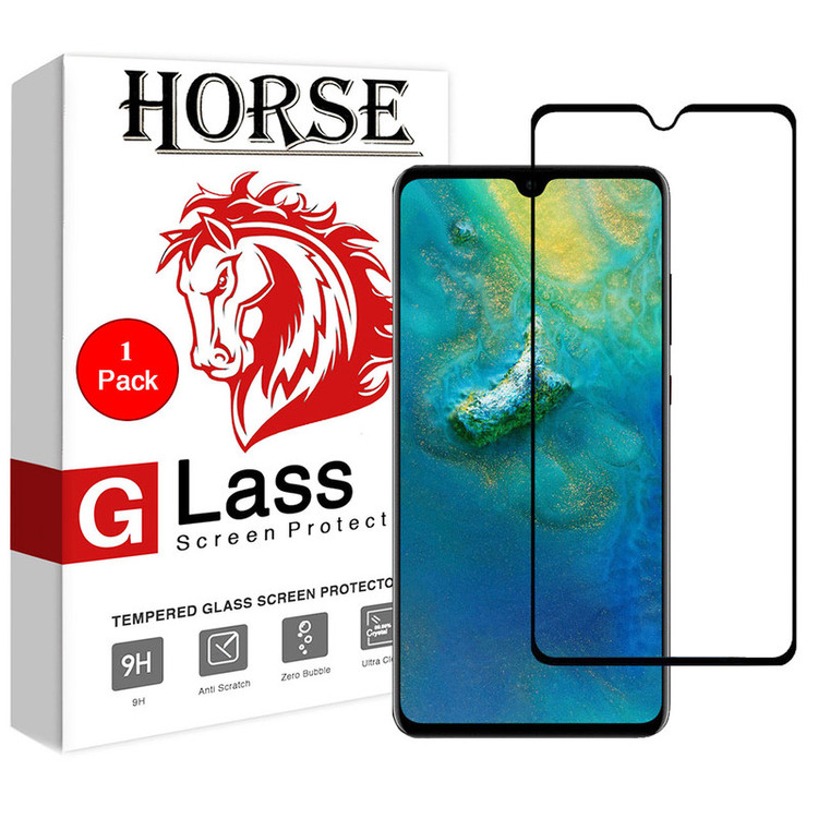 محافظ صفحه نمایش 5D هورس مدل FAG مناسب برای گوشی موبایل هوآوی Mate 20