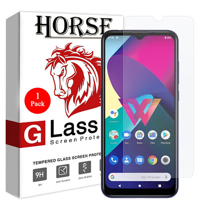 محافظ صفحه نمایش شیشه ای هورس مدل SMP01 مناسب برای گوشی موبایل ال جی W31 Plus