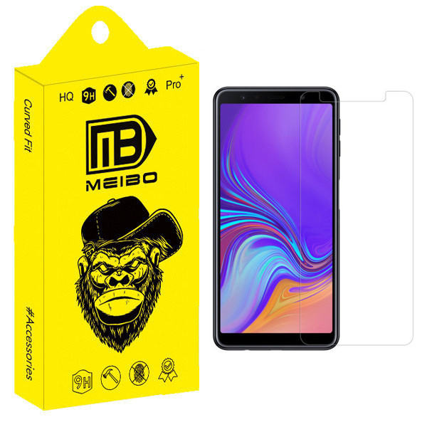 محافظ صفحه نمایش شیشه ای میبو مدل Transparent مناسب برای گوشی موبایل سامسونگ Galaxy A7 2018 / A750