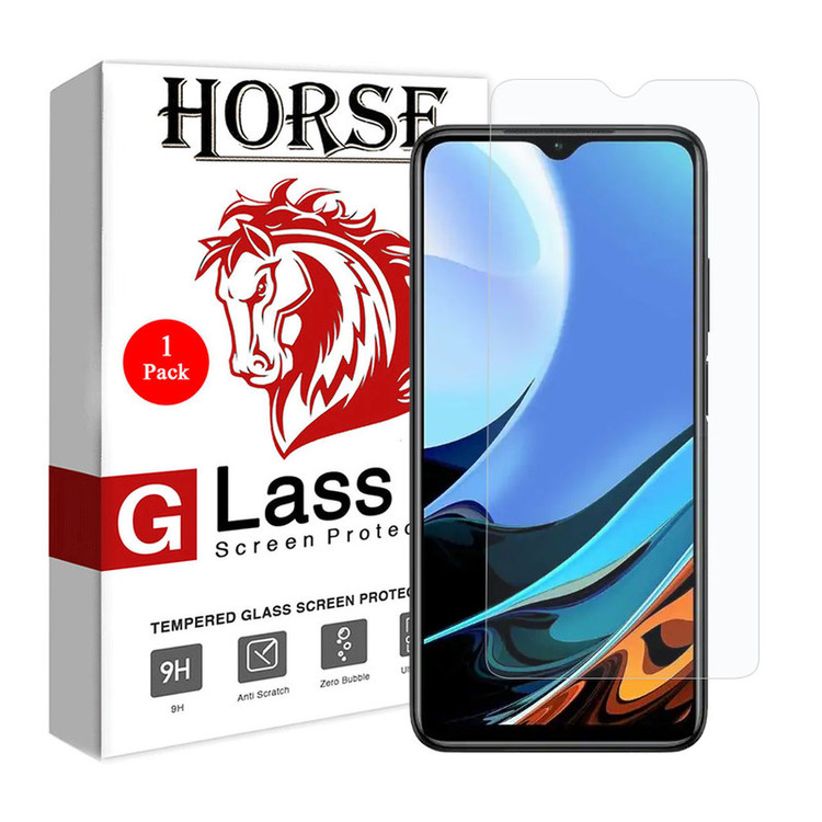 محافظ صفحه نمایش شیشه ای هورس مدل SMP01 مناسب برای گوشی موبایل شیائومی Redmi 9 Power