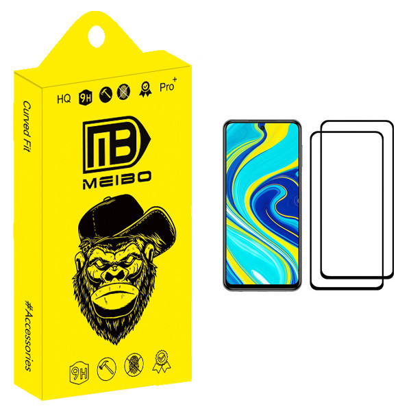 محافظ صفحه نمایش میبو مدل +MHD مناسب برای گوشی موبایل شیائومی Redmi Note 9S بسته دو عددی