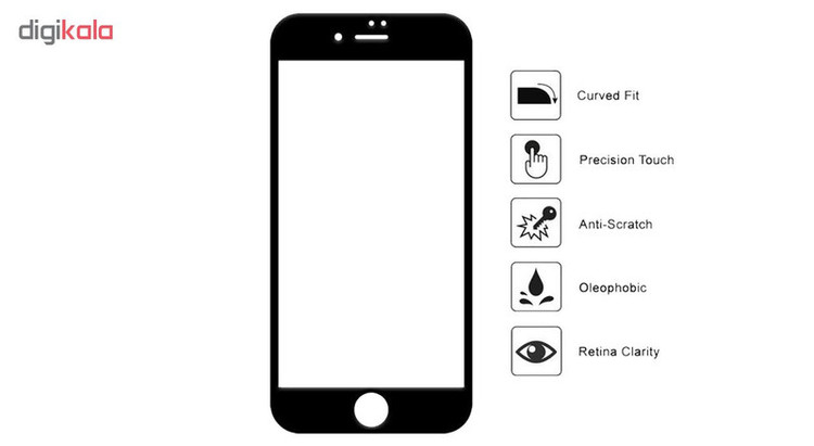 محافظ صفحه نمایش سرامیکی هورس مدل CRM مناسب برای گوشی موبایل اپل iPhone 8 Plus