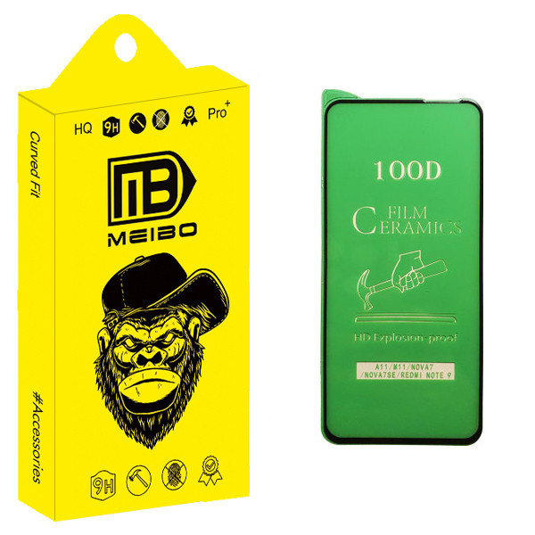 محافظ صفحه نمایش سرامیکی میبو مدل +HD مناسب برای گوشی موبایل شیائومی Redmi Note 9