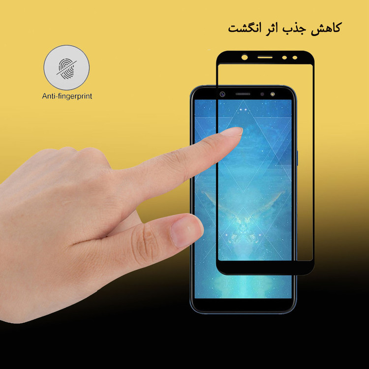 محافظ صفحه نمایش سرامیکی هورس مدل CMC-H مناسب برای گوشی موبایل سامسونگ Galaxy A6 Plus 2018