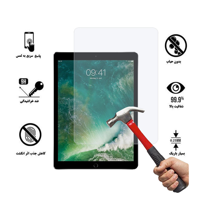 محافظ صفحه نمایش هورس مدل UCCT3 مناسب برای تبلت اپل iPad Pro 12.9 2017