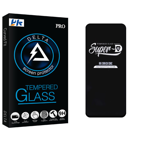 محافظ صفحه نمایش پی کی مدل Delta GlassSuper D مناسب برای گوشی موبایل شیائومی Poco X3