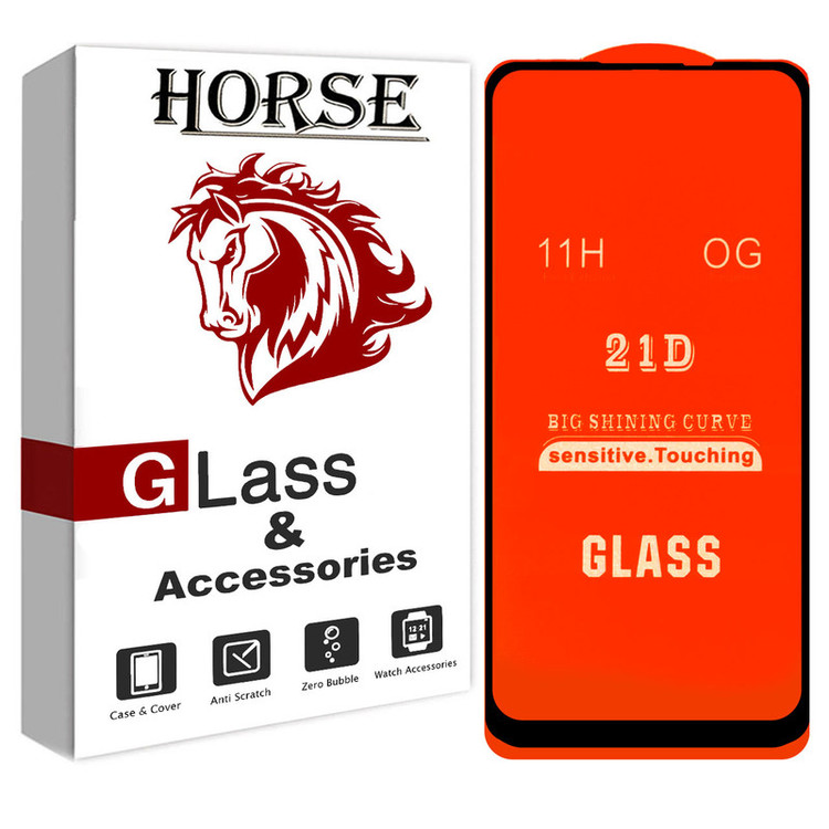 محافظ صفحه نمایش هورس مدل FUL مناسب برای گوشی موبایل شیائومی Redmi Note 11SE