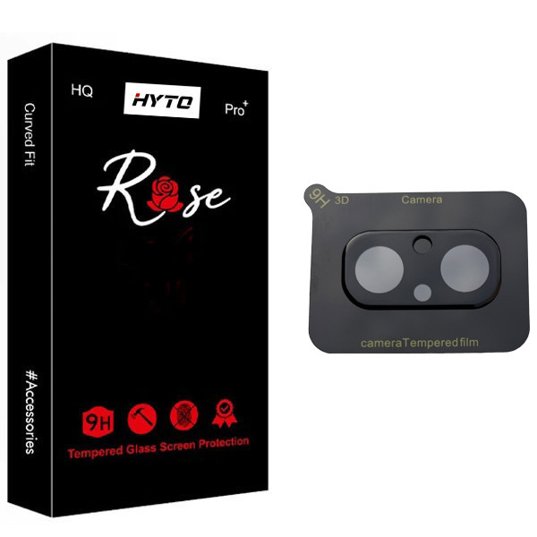 محافظ لنز دوربین هیتو مدل Rose 3D Carbon مناسب برای گوشی موبایل شیائومی Redmi 12C