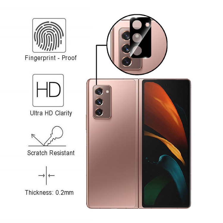 محافظ لنز دوربین هورس مدل LFUL مناسب برای گوشی موبایل سامسونگ Galaxy Z Fold2 5G