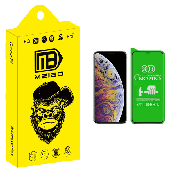 محافظ صفحه نمایش سرامیکی میبو مدل +MHD مناسب برای گوشی موبایل اپل IPHONE XS MAX/11PRO MAX