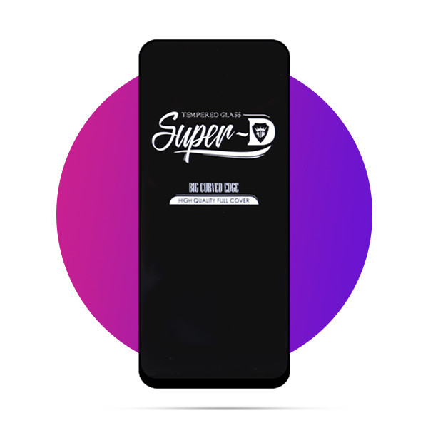 محافظ صفحه نمایش مدل Super D مناسب برای گوشی موبایل شیائومی Redmi Note 9