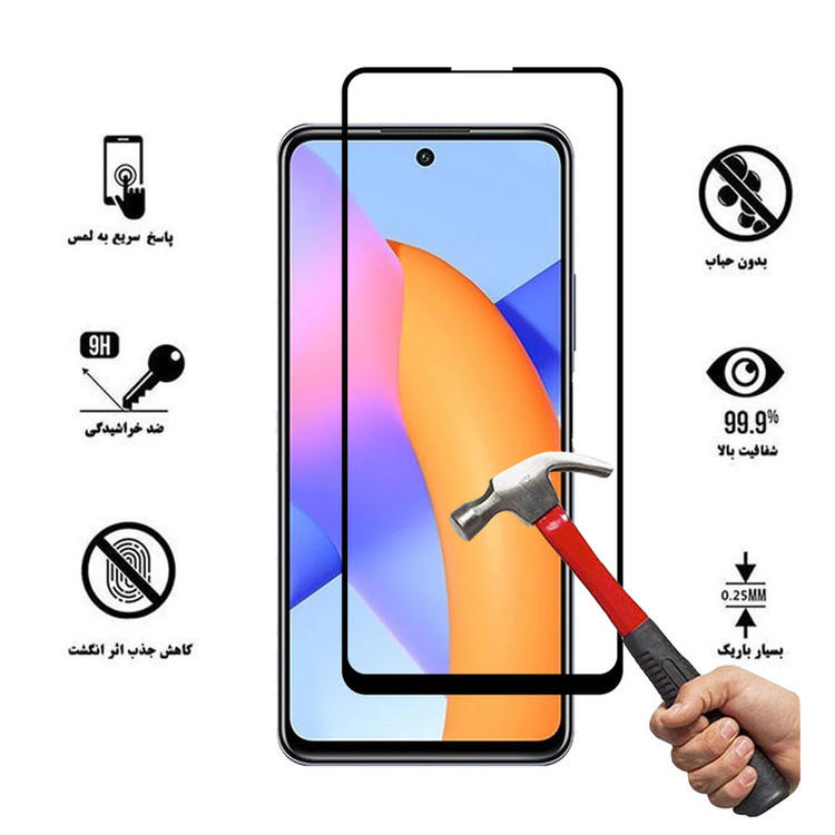محافظ صفحه نمایش سرامیکی هورس مدل CRM مناسب برای گوشی موبایل آنر 10X Lite بسته سه عددی